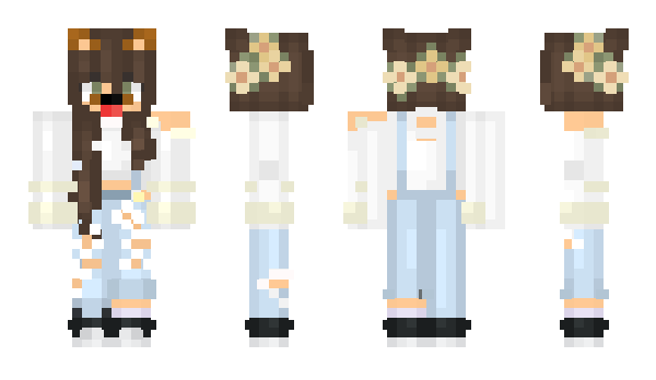 Minecraft скин по нику Maui555