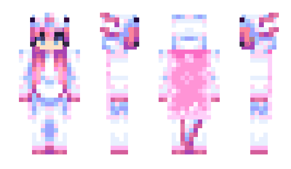 Minecraft skin SaturnGoddess