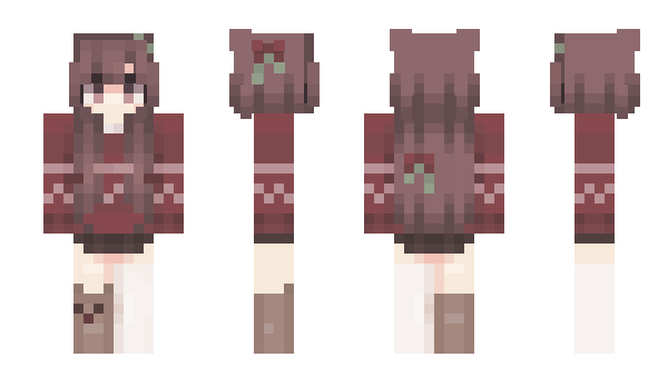 Minecraft скин по нику Mitssii