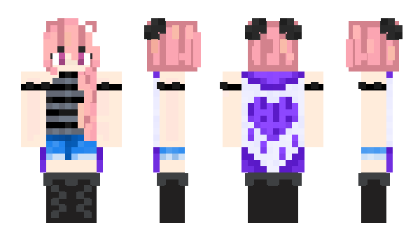 Minecraft скін по ніку FoxGirlTech