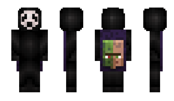 Minecraft скин по нику gh0stface_