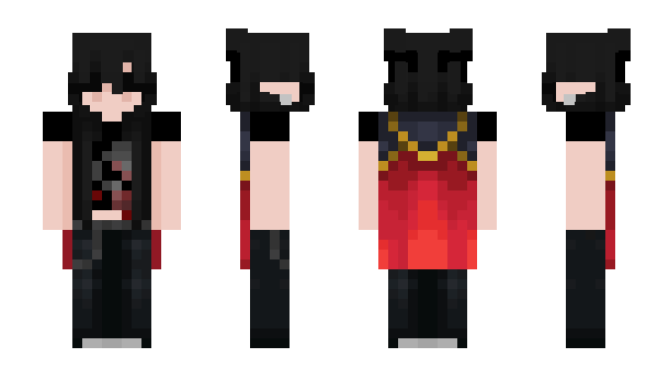 Minecraft skin wfqti