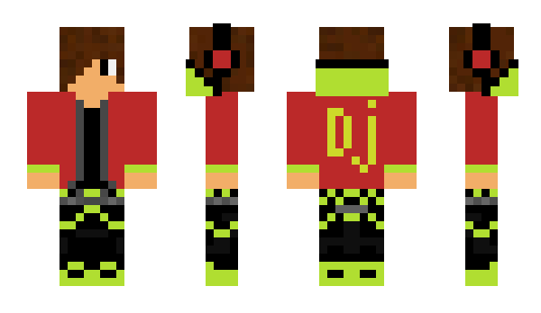 Minecraft skin DJmodric55