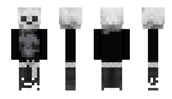 Minecraft skin Hellboy58