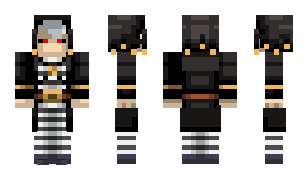 Minecraft skin BlkMtlScks