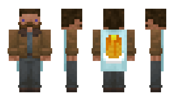 Minecraft skin binhamd