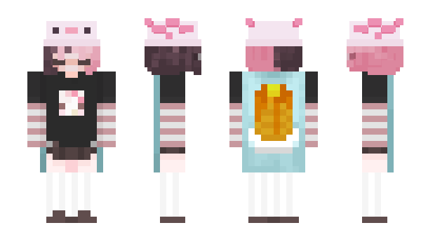 Minecraft skin Onepiszczel