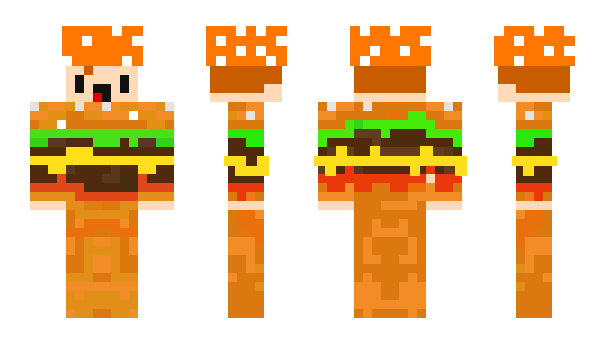 Minecraft skin Burgerby
