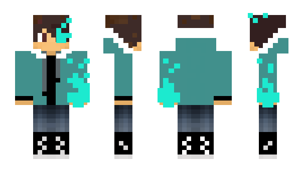Minecraft skin PAND0RINA