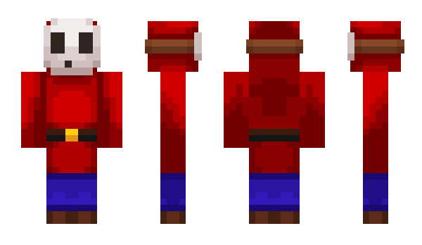 Minecraft skin RedTheGamerrrr