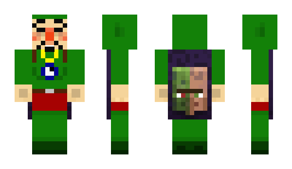 Minecraft skin korumpiran