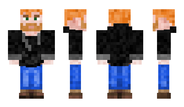 Minecraft skin _Ginger_byte_