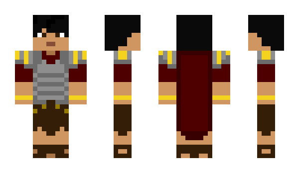 Minecraft skin StormKi