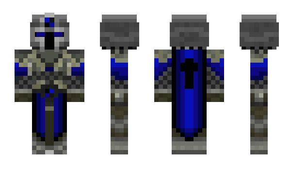 Minecraft skin Blueguardian