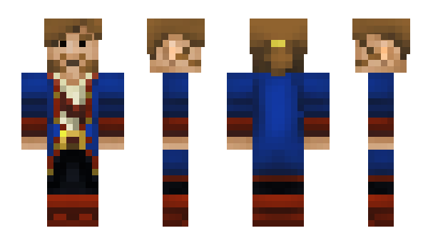 Minecraft skin Voet