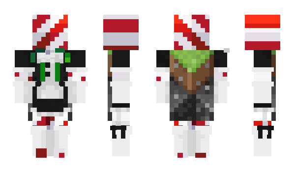 Minecraft скин по нику Candy_Cane