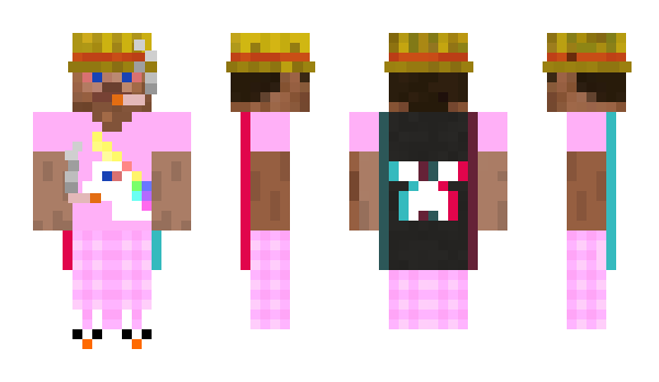 Minecraft skin 7zhr