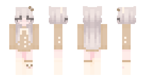 Minecraft skin Voted