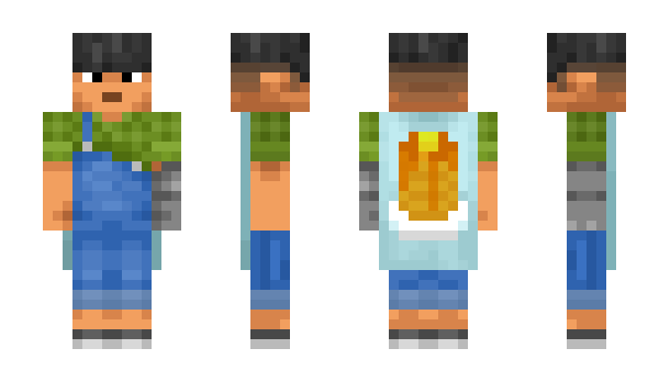 Minecraft скин по нику SaltedCloud