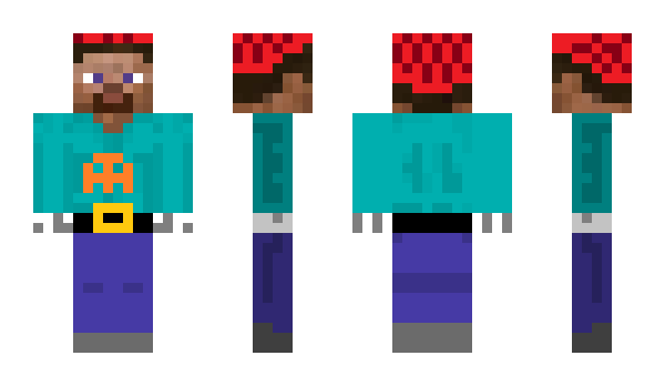 Minecraft skin Marioland