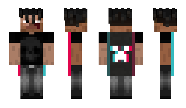 Minecraft skin rejeicao