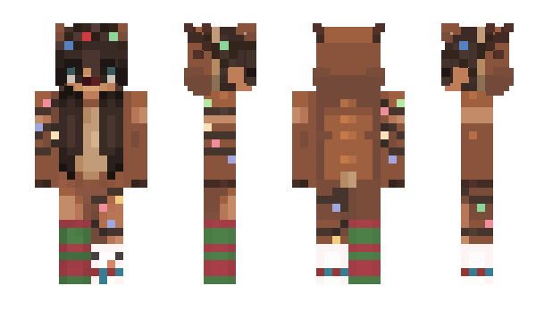 Minecraft skin teddy_notfound