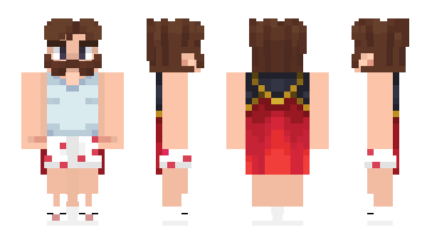 Minecraft skin PraxKotenka