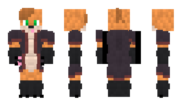 Minecraft skin DearFox