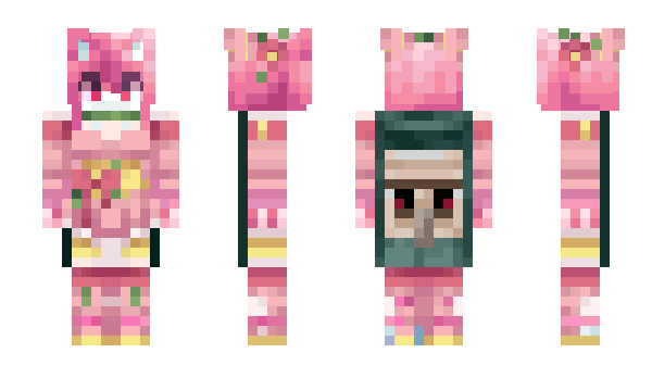 Minecraft skin flortedfaefay