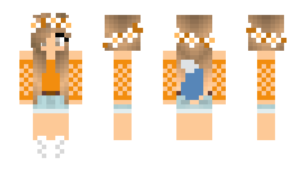 Minecraft skin FannyE