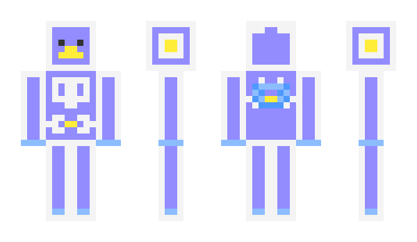 Minecraft skin BlueDrea