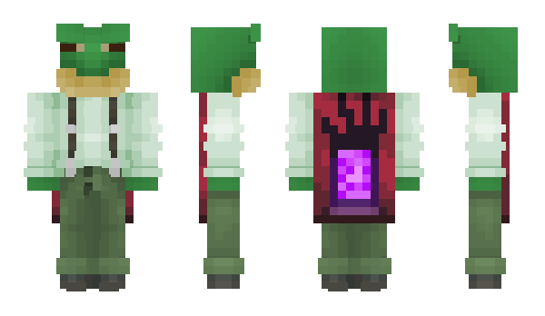 Minecraft skin SleepyCrystal