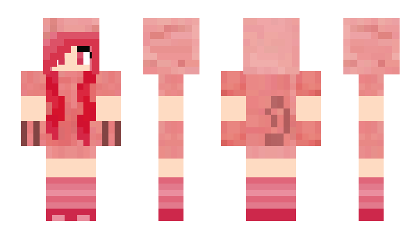 Minecraft skin Piggie_Girl