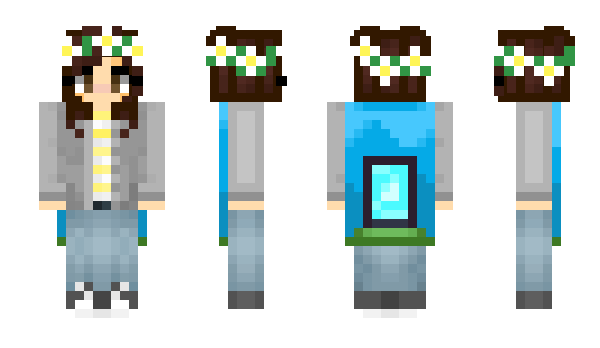 Minecraft skin MysticLorelei