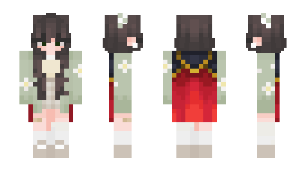 Minecraft skin Hong_F