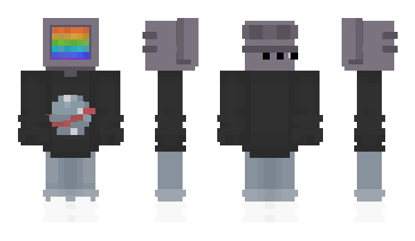 Minecraft скин по нику GigaCrysta