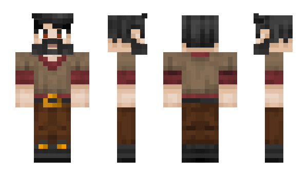 Minecraft skin Dungar