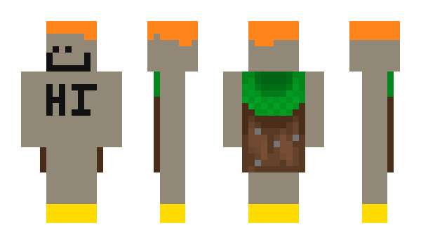 Minecraft skin Banana_hello