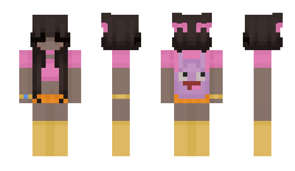 Minecraft skin ItzDora