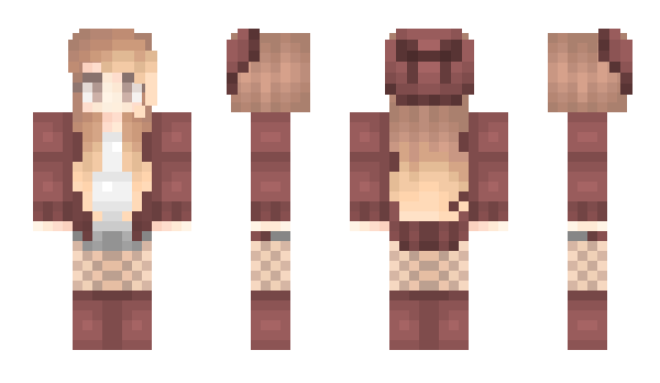 Minecraft skin Andjela0808