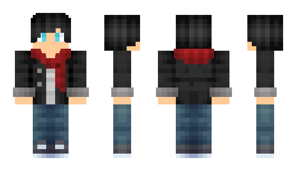 Minecraft skin Iksu