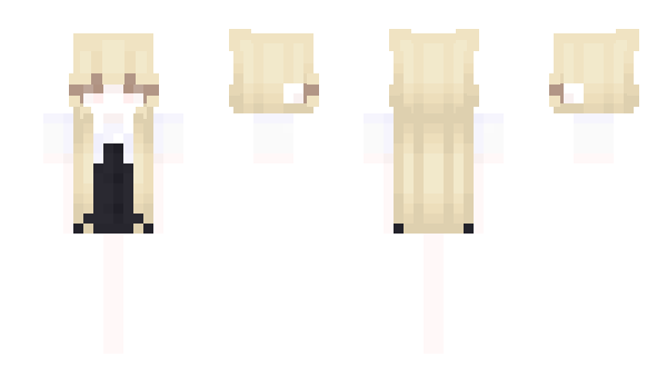 Minecraft skin Blackpinkrose