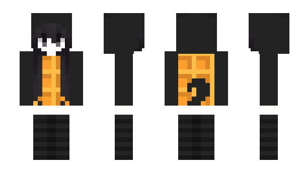 Minecraft скін по ніку WaffleXD