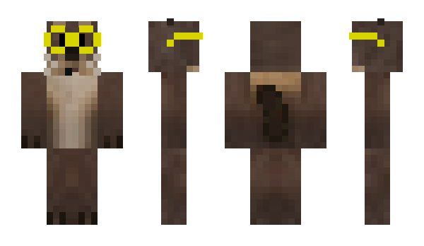 Minecraft skin OtterClock