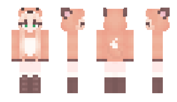 Minecraft скин по нику Foxoren