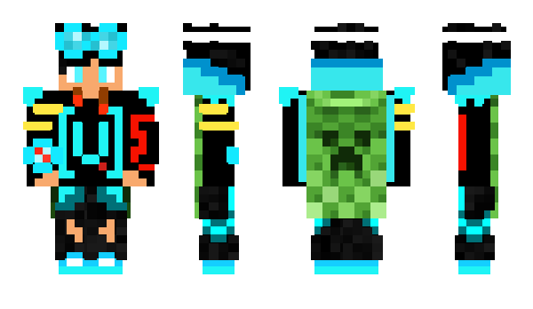 Minecraft skin vishader