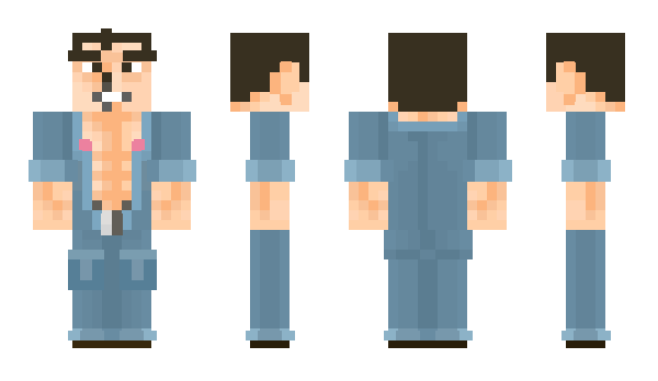 Minecraft skin thcrow