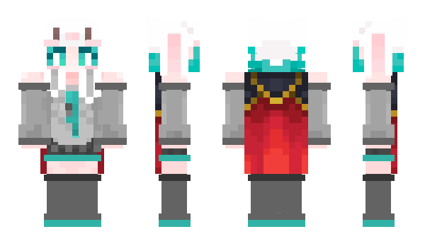 Minecraft skin qiuqiu_love2