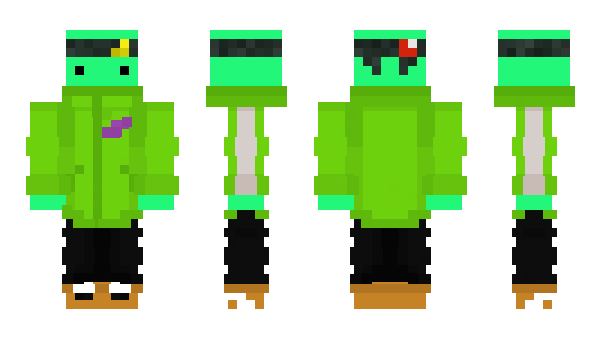 Minecraft skin BigTimer