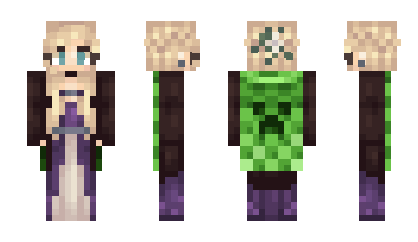 Minecraft skin Iscah